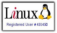 Registered Linux User #451450